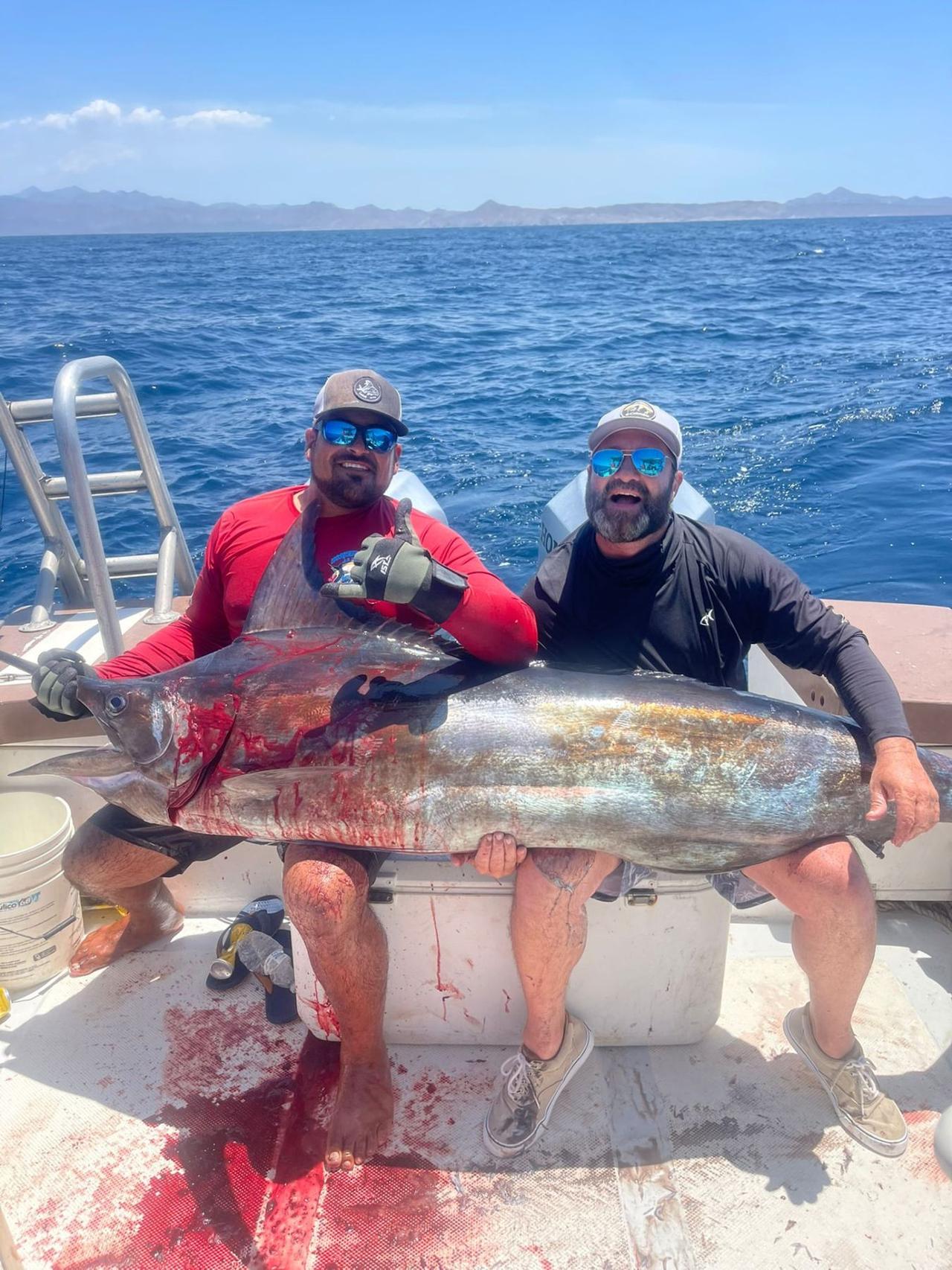 Spearfished snapper caught with Baja Mosquito Fleet in La Paz, Mexico