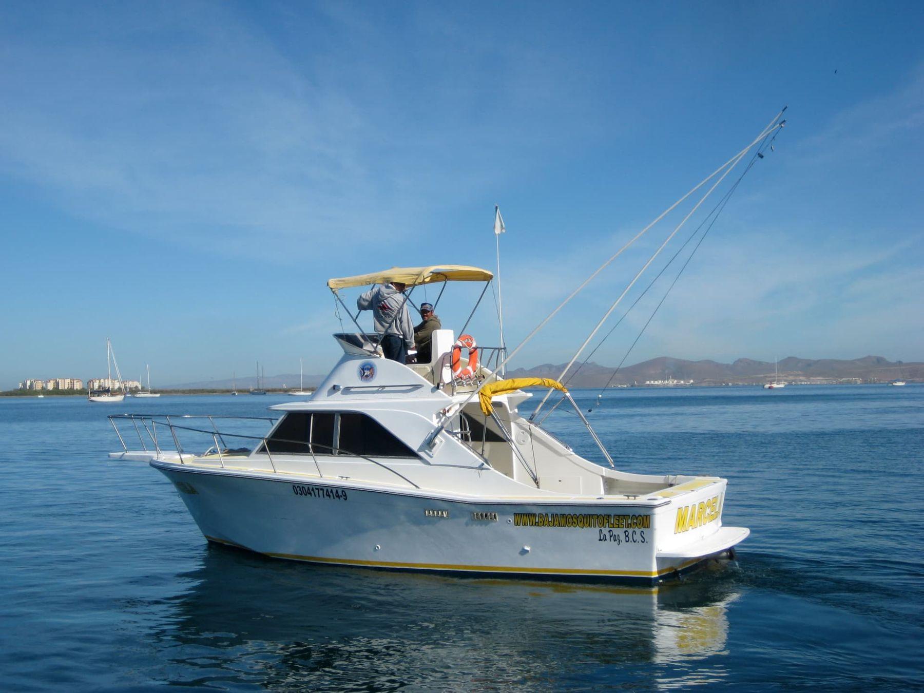 Marcela profile — Baja Mosquito Fleet, La Paz