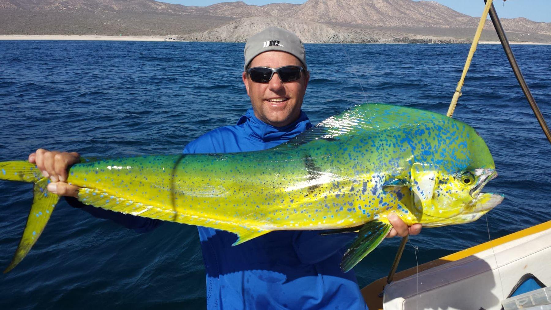 Dorado (Mahi-Mahi) fishing in La Paz