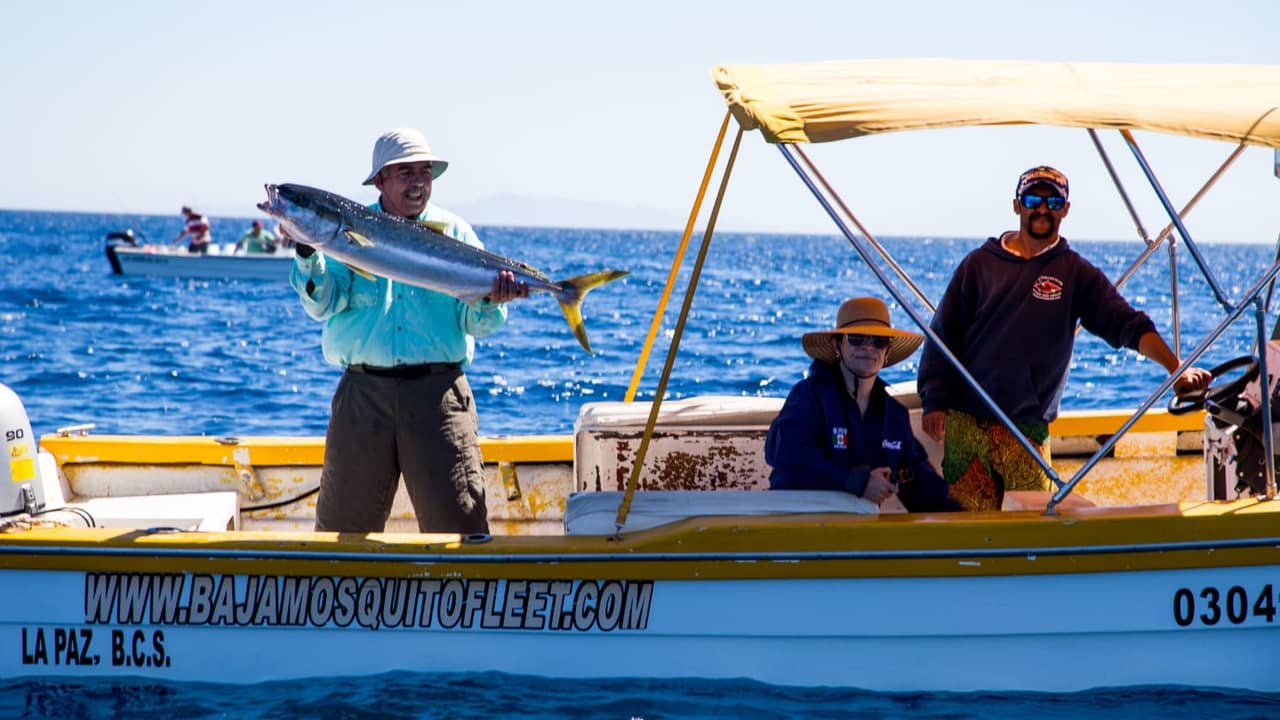 Fish aboard Picudo III — Baja Mosquito Fleet, La Paz