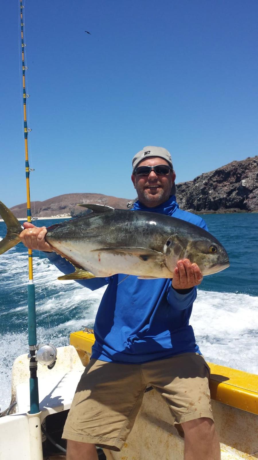 Roosterfish caught with Baja Mosquito Fleet in La Paz